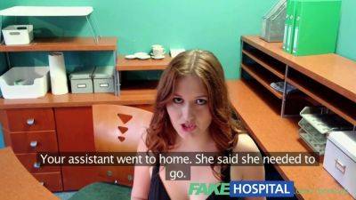 Watch this busty patient get her compulum checked & rewarded with a hot POV fuck - sexu.com