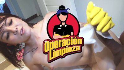 Sara Alvarez, the busty Latina maid, gives titjob and gets drilled by Alex Moreno - sexu.com - Colombia