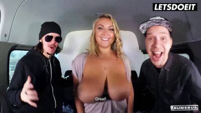 Busty Blondie Krystal Swift Titty Fucked & Pussy Banged By Fat Dick In Van - sexu.com - Czech Republic - Germany