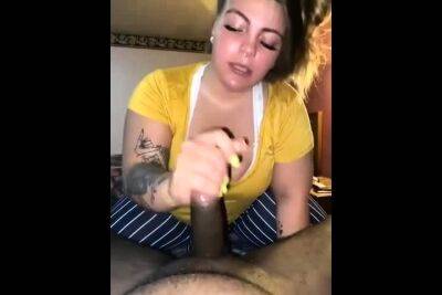 Mexicana blowjob with her big boobs - drtuber.com