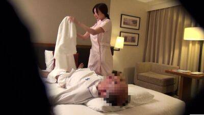 Japanese hotel massage sex with busty married masseuse - drtuber.com - Japan