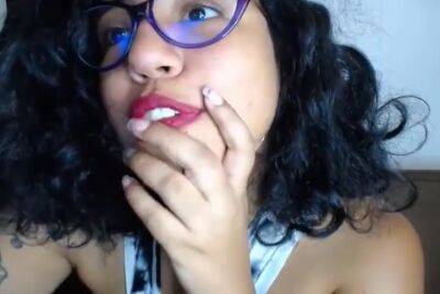 Nerdy Latina With Big Boobs And Huge Areolas On Cam - hclips.com