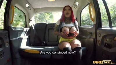 Fake Taxi Sabien Demonia Gives Taxi Driver a Big Boobs Surprise - xxxfiles.com - Poland