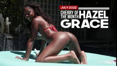 Cherry - Fingering And Playing With Big Natural Boobs Black Babe Cherry Of The Month Hazel Grace Before Alex Eats Her Pussy - Alex legend - sunporno.com