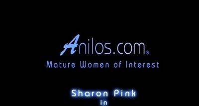 Sharon - Lewd busty mature maiden Sharon Pink feels wang in cunny - drtuber.com