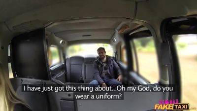 Muscled Marine Gives Busty Taxi Driver A Good Fuck - upornia.com - Britain