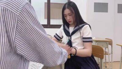 School Girl Sex Chinese Cum In Mouth - Fucked That Busty Asian Schoolgirl While She Was Doing Homework - voyeurhit.com - China