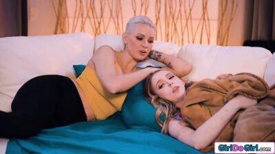 Kenzie Taylor - Lily Larimar, And Young And Big T - Busty Stepmom N Stepdaughter Masturbate - upornia.com