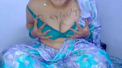 Super Hot Indian Aunty Dirty Talking And Full Nude With Big Boobs And Hairy Pussy - hclips.com - India