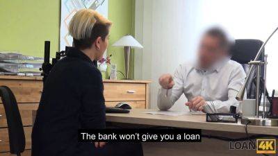 LOAN4K. Lender fucks hottie and sweet boobs at the workplace - drtuber.com