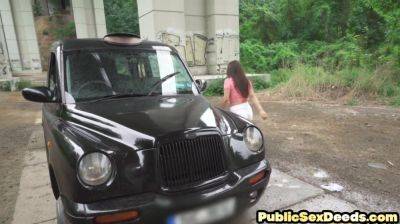 Busty car bae drilled by nice dick in wet pussy hole - hotmovs.com