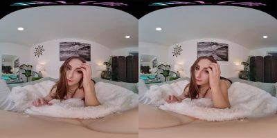 Busty brunette gives you a private show in virtual reality - hotmovs.com