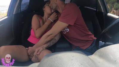 First Dogging Of The Naughty Busty Girl In Public Park - upornia.com - Spain