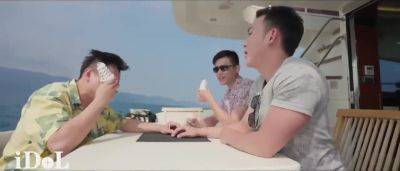 Blonde Hot Asian Slut Naked Her Big Boobs Have Her First Time Group Sex On The Boat - upornia.com