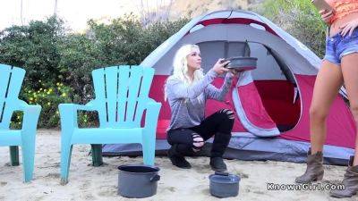 Alexis Adams - Alexis Adams - Natural Busty Babe Bangs In A Tent - hclips.com