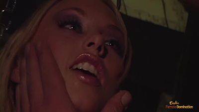 Girl In Black Boobs Enjoys Rough Sex In A Dungeon - hotmovs.com